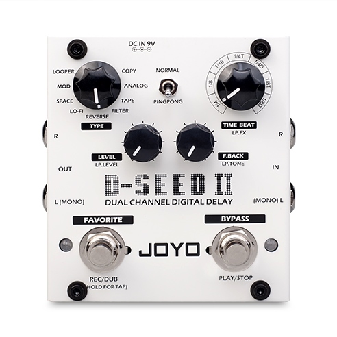 Joyo R Tidal Wave Bass Guitar Preamp Overdrive Pedal With Eq And