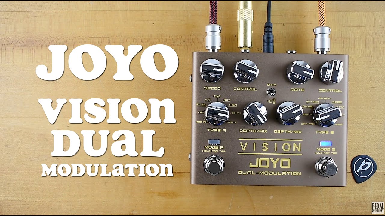 Joyo R-09 Vision Dual Channel STEREO Modulation > JOYO Pedal