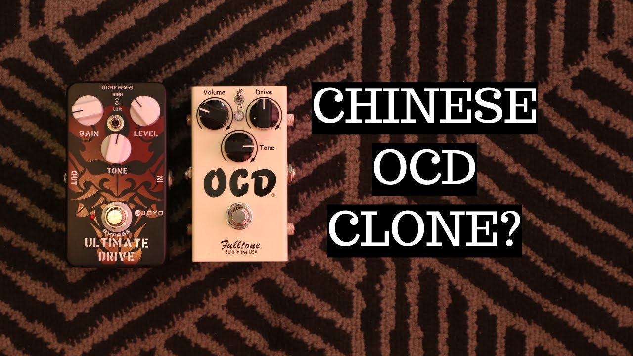 Video - Fulltone OCD vs Joyo Ultimate Drive Distortion Comparison ...